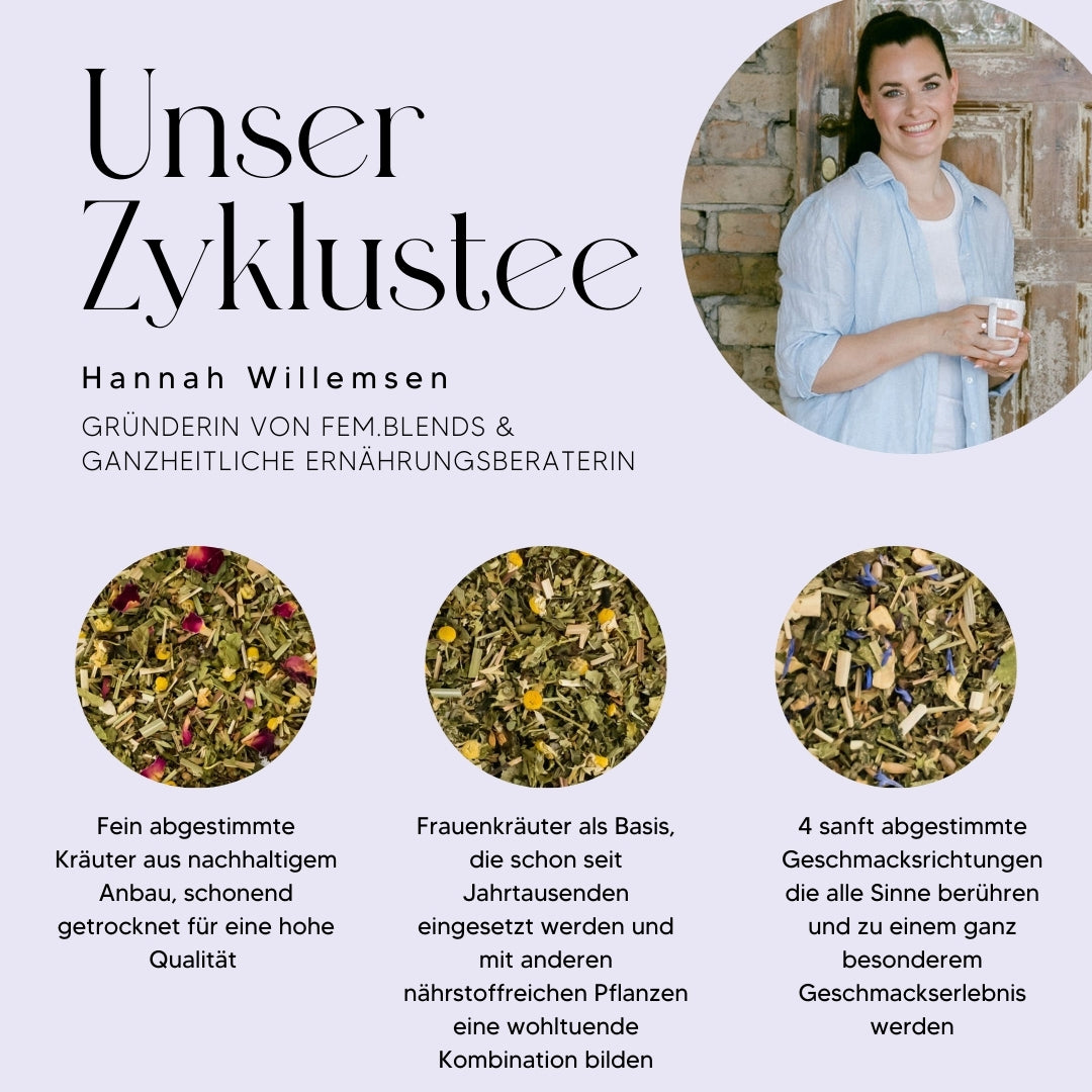 Zyklustee für die Menstruationsphase: Inner Cleanse